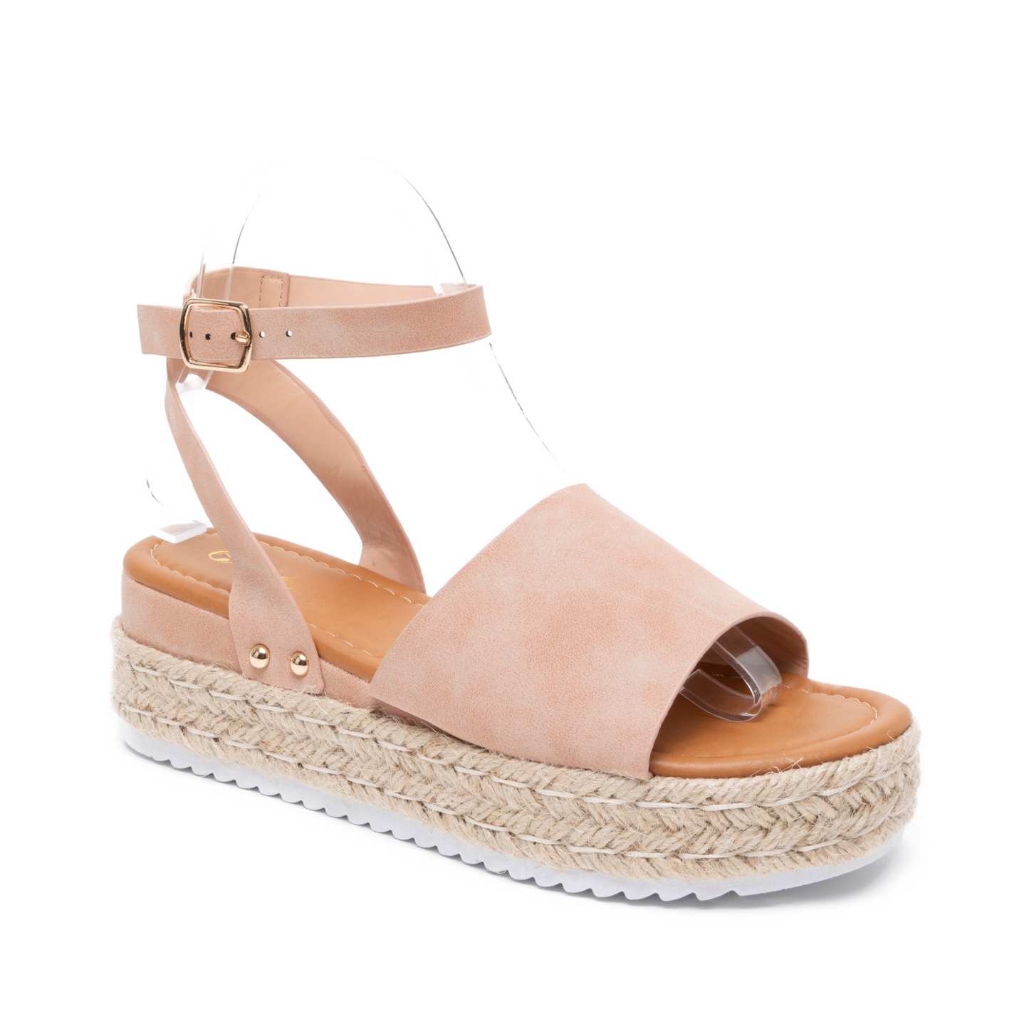 Women's espadrille sandals- Platform Wedges- Ankle Strap BG-735