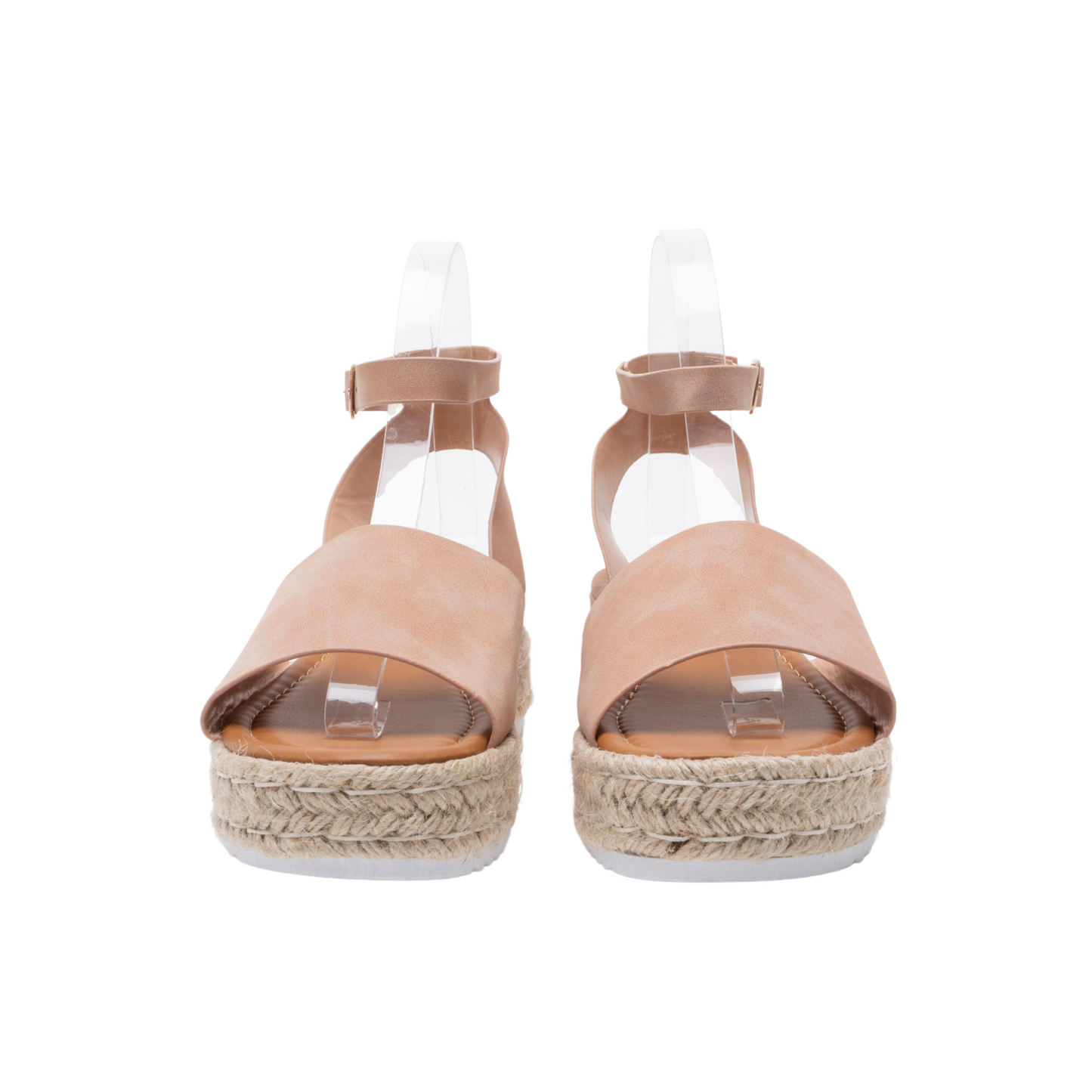 Women's espadrille sandals- Platform Wedges- Ankle Strap BG-735