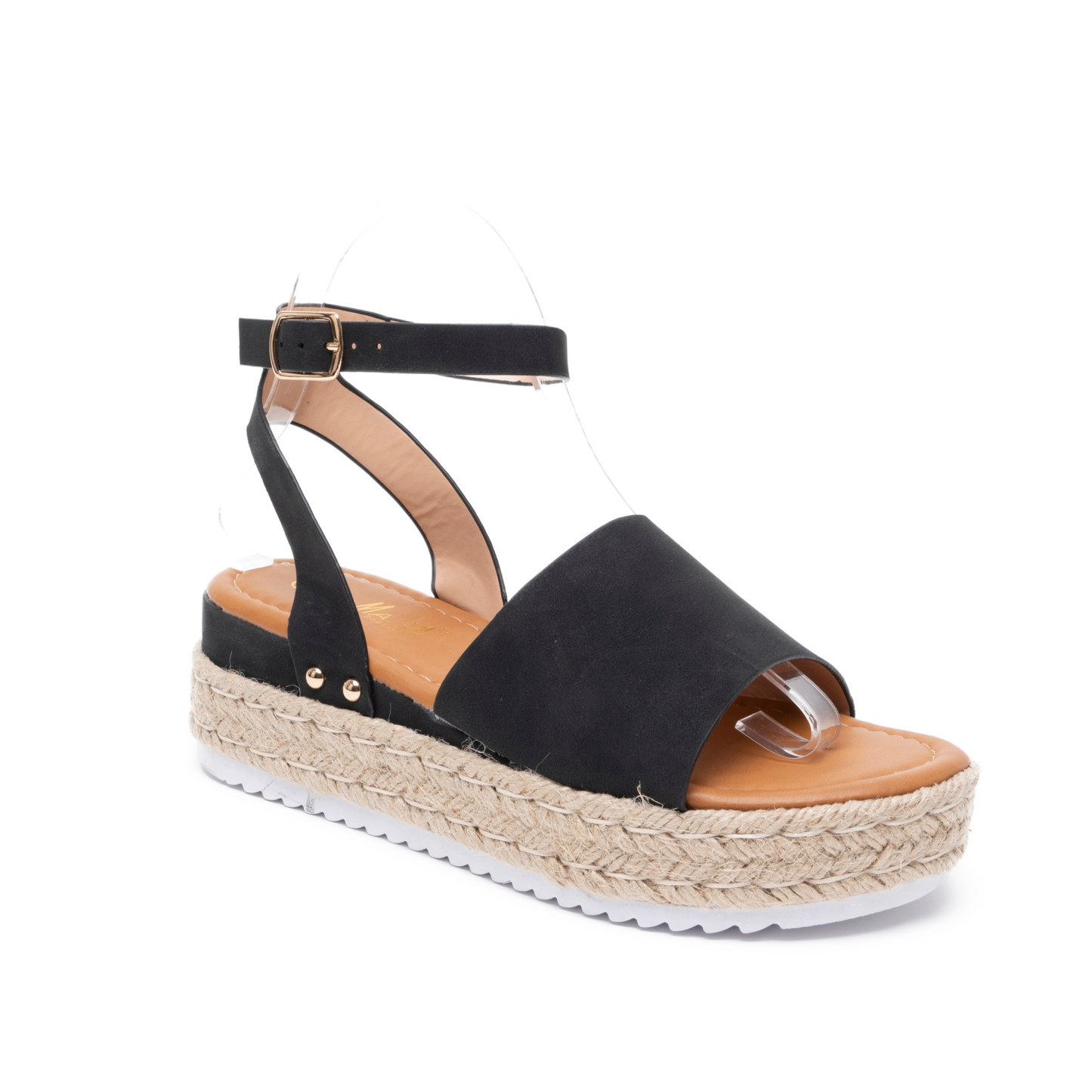 Women's espadrille sandals- Platform Wedges- Ankle Strap BG-735