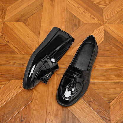 Women’s Loafers Flats – Comfortable Slip-On Dress Shoes with Tassel A68597
