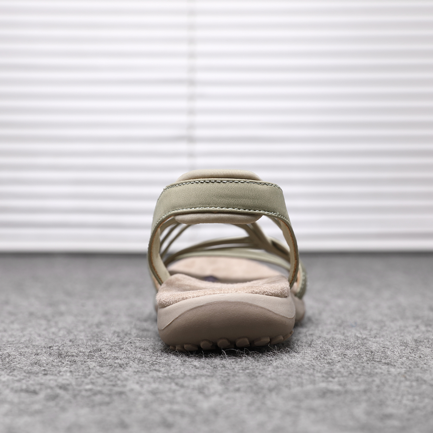 Women's Elastic String Cushioned Sandals A68539