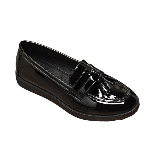 Women’s Loafers Flats – Comfortable Slip-On Dress Shoes with Tassel A68597